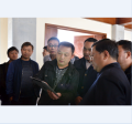 2016年10月13日下午，贵州省贵阳市副市长王玉祥一行到园区检查指导工作
